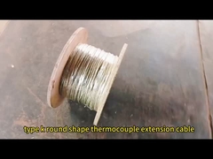 Cable de prolongation de thermocouple de forme ronde de 0,5 mm2 KX-FG-FG-SSB