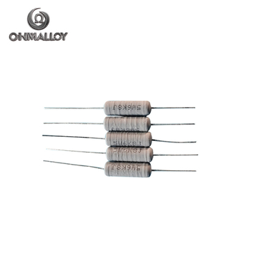 Fixed 5 Watt Metal Oxide Resistors High Voltage Wirewound Fuse Resistor