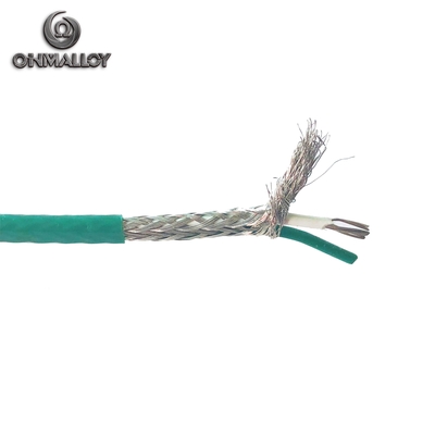 Multi Strands Thermocouple Cable Stainless Shield Silica Fiber Insulation Rubber Electric Wire