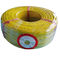 Fiberglass Jacket Extension Thermocouple Cable With Yellow Fiberglass Insulation