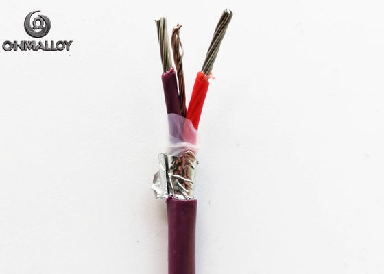 Multi Strands Thermocouple Cable Stainless Shield Silica Fiber Insulation Rubber Electric Wire
