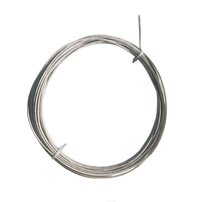 Câble thermocouple de type N isolé en fibre de silice pour hautes températures